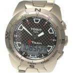 Yahoo! Yahoo!ショッピング(ヤフー ショッピング)【TISSOT】ティソ Tタッチ エクスポート T013420A クォーツ メンズ★箱・保【ev05】