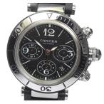 【CARTIER】カルティエ パシャ シータイマー クロノグラフ W31088U2 自動巻き メンズ
