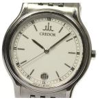 Yahoo! Yahoo!ショッピング(ヤフー ショッピング)【SEIKO】セイコー クレドール デイト 9572-6000 クォーツ メンズ