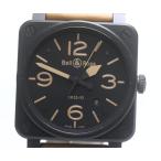 ☆美品【Bell＆Ross】ベル＆ロス BR03-92 HERITAGE デイト BR03-92 自動巻き メンズ