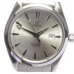 ☆良品【OMEGA】オメガ シーマスター アクアテラ デイト 2517.30 クォーツ メンズ