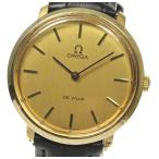 【OMEGA】オメガ デビル ラウンド 手巻き 革ベルト メンズ