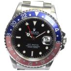 ÊݾڽñÉÕ¡ÚROLEX¡Û¥í¥ì¥Ã¥¯¥¹ 16700 GMT¥Þ¥¹¥¿¡¼ AÈÖ ¼«Æ°´¬¤ ¥á¥ó¥º