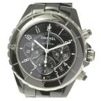 【CHANEL】シャネル J12 クロノグラフ デイト Ｈ0940 自動巻き メンズ【ev05】