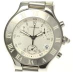 【CARTIER】カルティエ クロノスカフ W10184U2 クォーツ メンズ【ev05】