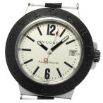 Yahoo! Yahoo!ショッピング(ヤフー ショッピング)※ブレス訳あり品【BVLGARI】ブルガリ アルミニウム デイト AL38TA 自動巻き メンズ【ev05】