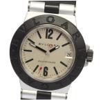 Yahoo! Yahoo!ショッピング(ヤフー ショッピング)☆良品【BVLGARI】ブルガリ アルミニウム デイト AL32TA クォーツ ボーイズ