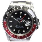 【ROLEX】ロレックス GMTマスターII 16710 P番 赤黒ベゼル 自動巻き メンズ