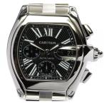 ☆良品☆箱保付【CARTIER】カルティエ ロードスターLM クロノグラフ W62020X6 自動巻 ...