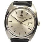 【IWC】シャフハウゼン cal.8541B デイト 自動巻き 革ベルト アンティーク メンズ