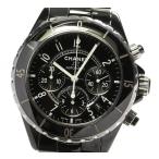 【CHANEL】シャネル J12 クロノグラフ H0940 自動巻き メンズ【ev05】