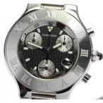 ☆良品【CARTIER】カルティエ クロノスカフ W10172T2 クォーツ メンズ