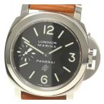 ☆良品【PANERAI】パネライ ルミノール マリーナ ロゴ スモールセコンド PAM00005 手 ...