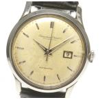 ☆訳あり【IWC】シャフハウゼン デイト cal.8531 自動巻き 革ベルト メンズ