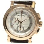 良品★箱・保【Breguet】ブレゲ K18PG マリーン クロノグラフ 5287 自動巻き メンズ