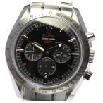 ☆美品【OMEGA】オメガ スピードマスター ブロードアロー 50周年記念 クロノグラフ デイト 3 ...