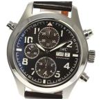 ☆良品【IWC】パイロット・ウォッチ IW371808 アントワーヌ・ド・サンテグジュペリ ダブルク ...