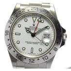 【ROLEX】ロレックス エクスプローラーII 16570 白文字盤 K番 自動巻き メンズ