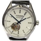 Yahoo! Yahoo!ショッピング(ヤフー ショッピング)極美品★箱・保【CITIZEN】シチズンコレクション メカニカル オープンハート NH9111-11A 自動巻き メンズ