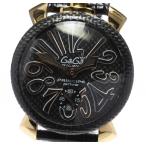 【GaGa MILANO】ガガミラノ マヌアーレ48 5511.02S PRINCIPE 250本限定 手巻き メンズ