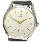 【OMEGA】オメガ cal.266 手巻き 革ベルト メンズ