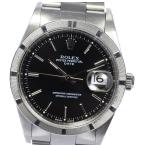【ROLEX】ロレックス オイスターパーペチュアル デイト 15210 F番 黒文字盤 自動巻き メ ...