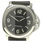 ☆良品【PANERAI】パネライ ルミノールベース 手巻き PAM00112 手巻き メンズ