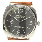 ☆良品 箱保付【PANERAI】パネライ ラジオミール ブラックシール スモールセコンド PAM00 ...