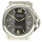 箱保付【PANERAI】パネライ ルミノールマリーナ PAM00048 自動巻き メンズ【ev05】