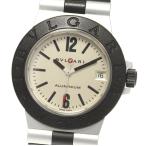 Yahoo! Yahoo!ショッピング(ヤフー ショッピング)☆良品【BVLGARI】ブルガリ アルミニウム デイト AL32A クォーツ ボーイズ