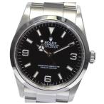 ☆良品・保証書付【ROLEX】ロレックス エクスプローラーＩ 114270 D番 自動巻き メンズ