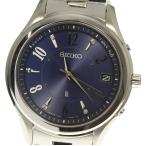 Yahoo! Yahoo!ショッピング(ヤフー ショッピング)☆美品 箱保付き【SEIKO】セイコー ルキア エターナルブルー デイト SSVH019 ソーラー電波 メンズ