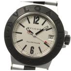 Yahoo! Yahoo!ショッピング(ヤフー ショッピング)☆良品【BVLGARI】ブルガリ アルミニウム デイト AL32TA クォーツ ボーイズ