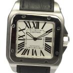 ※訳あり品【CARTIER】カルティエ サントス100 LM W20073X8 自動巻き メンズ