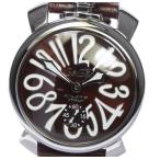 ※ブレス訳あり品【GaGa MILANO】ガガミラノ マヌアーレ48 5010.13 手巻き メンズ
