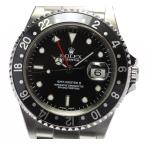 ☆良品【ROLEX】ロレックス GMTマスターII 16710 黒文字盤 自動巻き メンズ