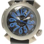 ☆良品【GaGa MILANO】ガガミラノ ダイビング48MM ラバーベルト 5040.4 自動巻き メンズ
