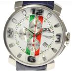 Yahoo! Yahoo!ショッピング(ヤフー ショッピング)美品★箱・保【I.T.A】アイティーエー カサノバ・クロノ トリコローレ 12.70.24 クォーツ メンズ