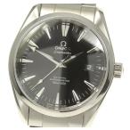 ☆良品【OMEGA】オメガ シーマスター アクアテラ デイト 2503.50 自動巻き メンズ
