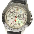 【VERSACE】ヴェルサーチ クロノグラフ 12P 12C99 クォーツ メンズ★箱・保