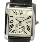 箱保付き【CARTIER】カルティエ タンクMC LM デイト W5330003 自動巻き 革ベルト メンズ