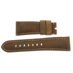 Yahoo! Yahoo!ショッピング(ヤフー ショッピング)☆極美品【PANERAI】パネライ ラグ幅 26/22ｍｍ ブラウン メンズ 腕時計用 革ベルト