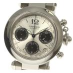 ☆美品【CARTIER】カルティエ パシャC クロノ W31048M7 自動巻き ボーイズ
