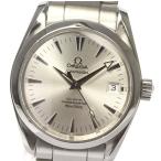☆良品 保付き【OMEGA】オメガ シーマスター アクアテラ デイト 2504.30 自動巻き ボー ...