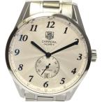 ☆美品【TAG HEUER】タグホイヤー カレラ デイト スモールセコンド WAS2111 自動巻き メンズ【ev15】