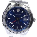 【VERSACE】ヴェルサーチ デイト GMT クォーツ メンズ