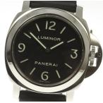 ☆美品☆箱付【PANERAI】パネライ ルミノールベース PAM00112 手巻き メンズ