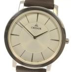 【SEIKO】セイコー クレドール ノード 革ベルト 8J80-0AD0 クォーツ メンズ