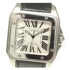 ※ブレス訳あり品【CARTIER】カルティエ サントス100 LM W20073X8 自動巻き メン ...