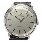 【OMEGA】オメガ デビル ラウンド 革ベルト 手巻き メンズ